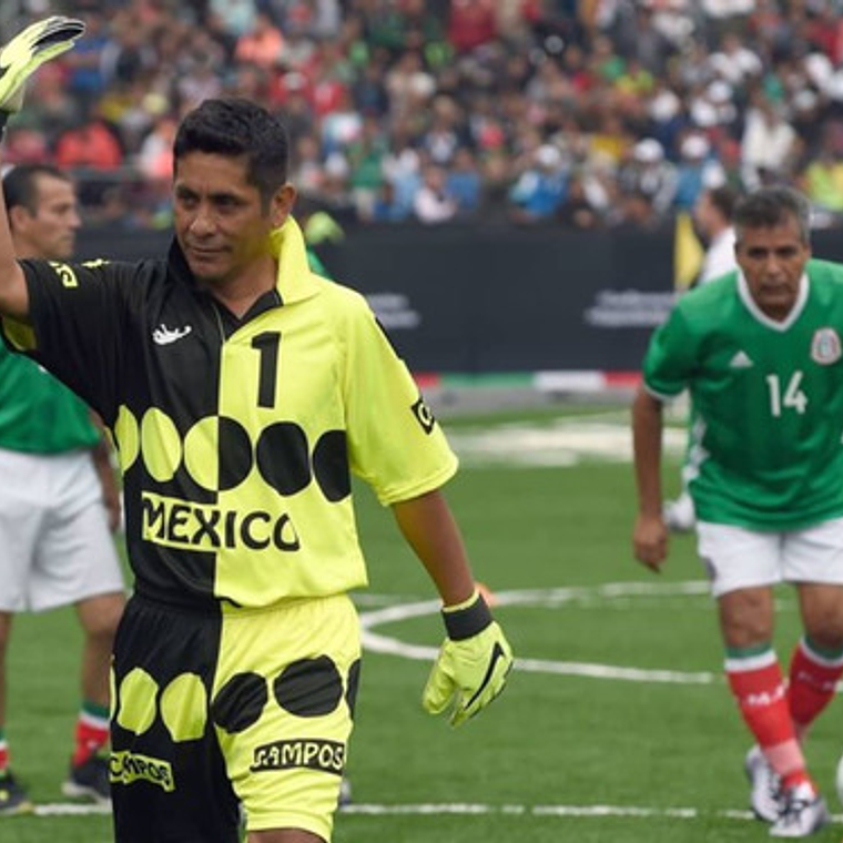 Camiseta Portero Arquero Delantero Jorge Campos Mexico 1995 5