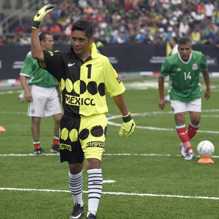 Camiseta Portero Arquero Delantero Jorge Campos Mexico 1995 6