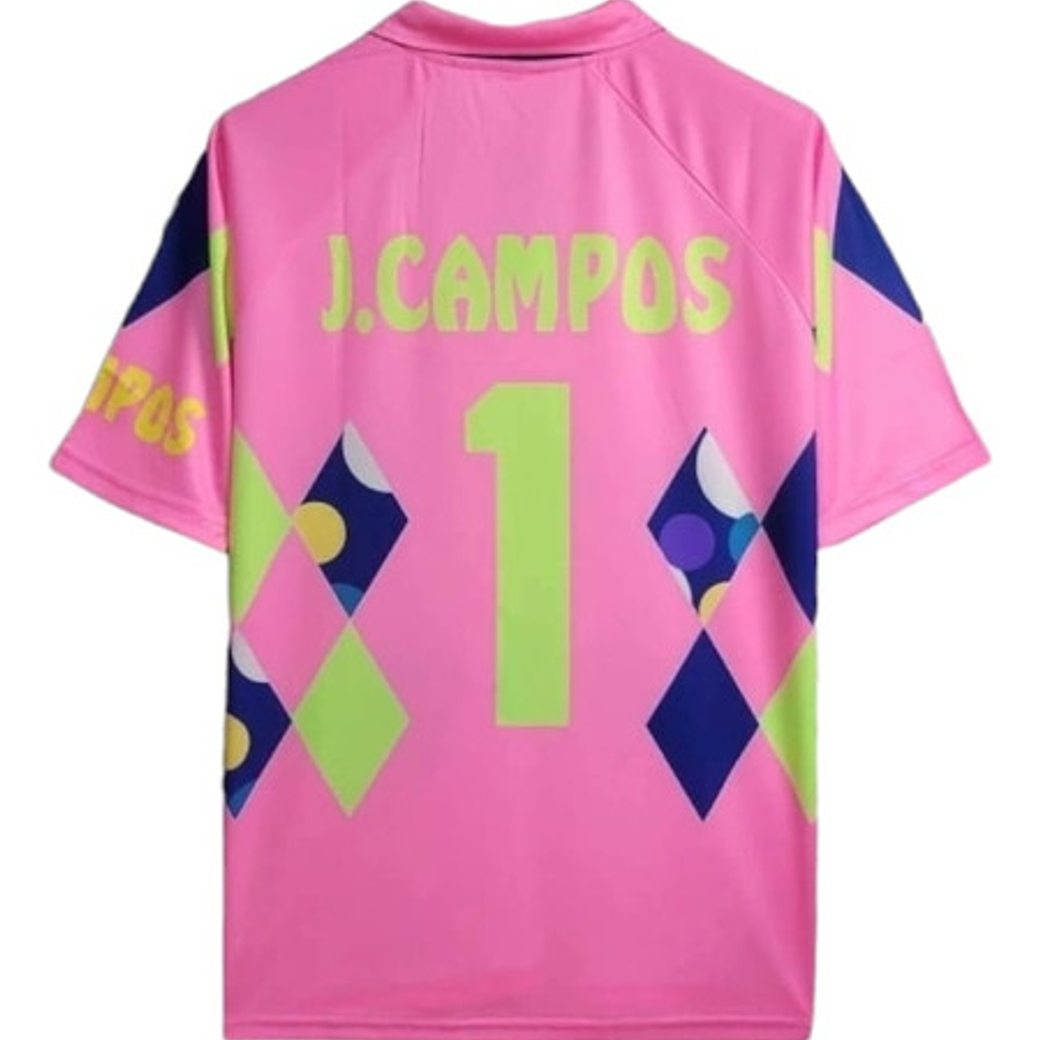 Camiseta Portero Arquero Delantero Jorge Campos Mexico 1995 2