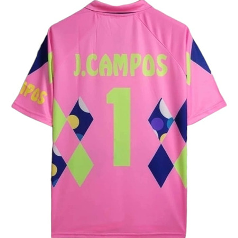 Camiseta Portero Arquero Delantero Jorge Campos Mexico 1995 2