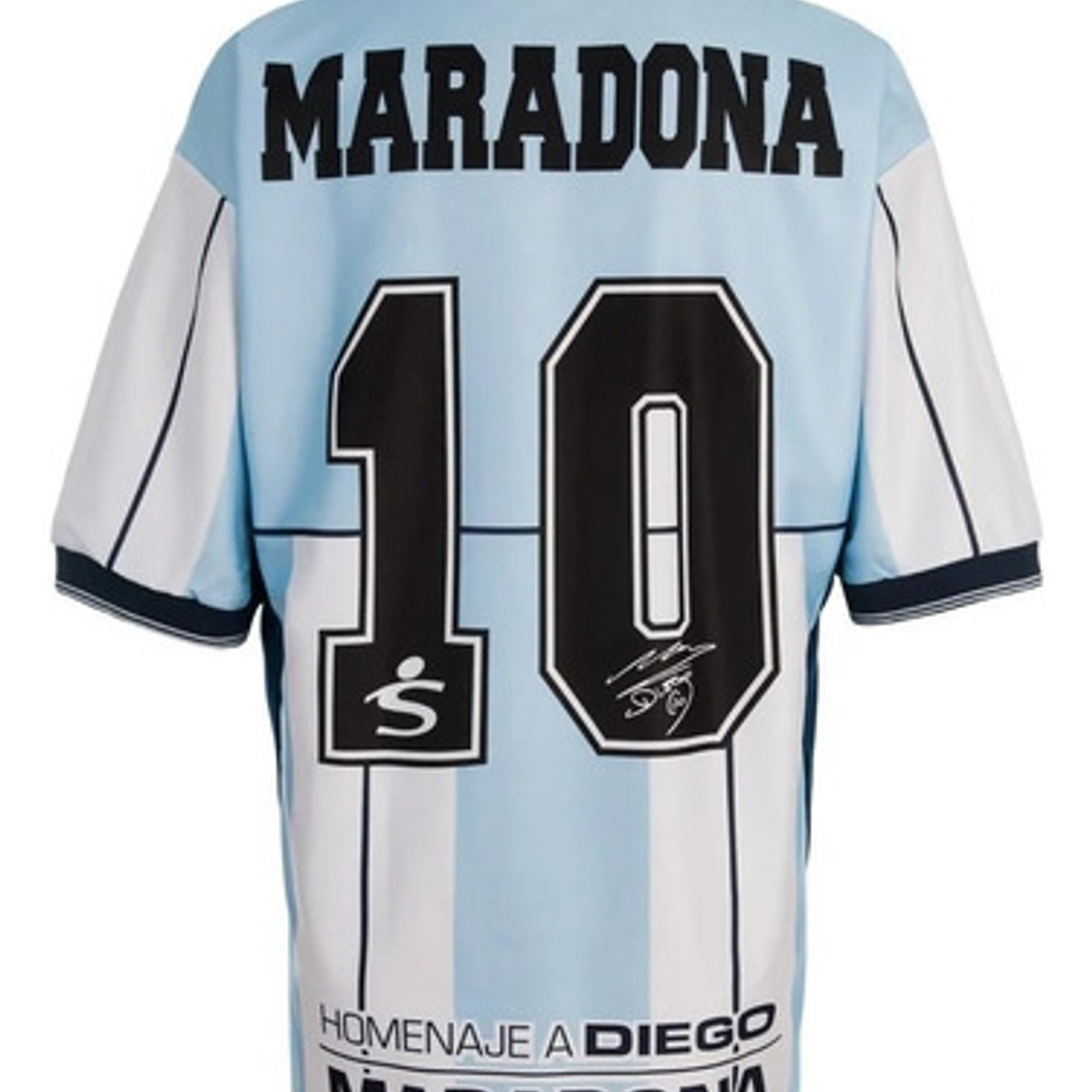 Camiseta Diego Maradona Azul Selección Argentina Mundial 86 Fila 2