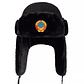 Gorro Ruso Soviético Pelaje Ushanka Shapka Gamuza Invierno  - Miniatura 2