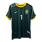 Camiseta Portero Arquero Claudio Taffarel Selección Brasil 1998 Nike - Miniatura 1
