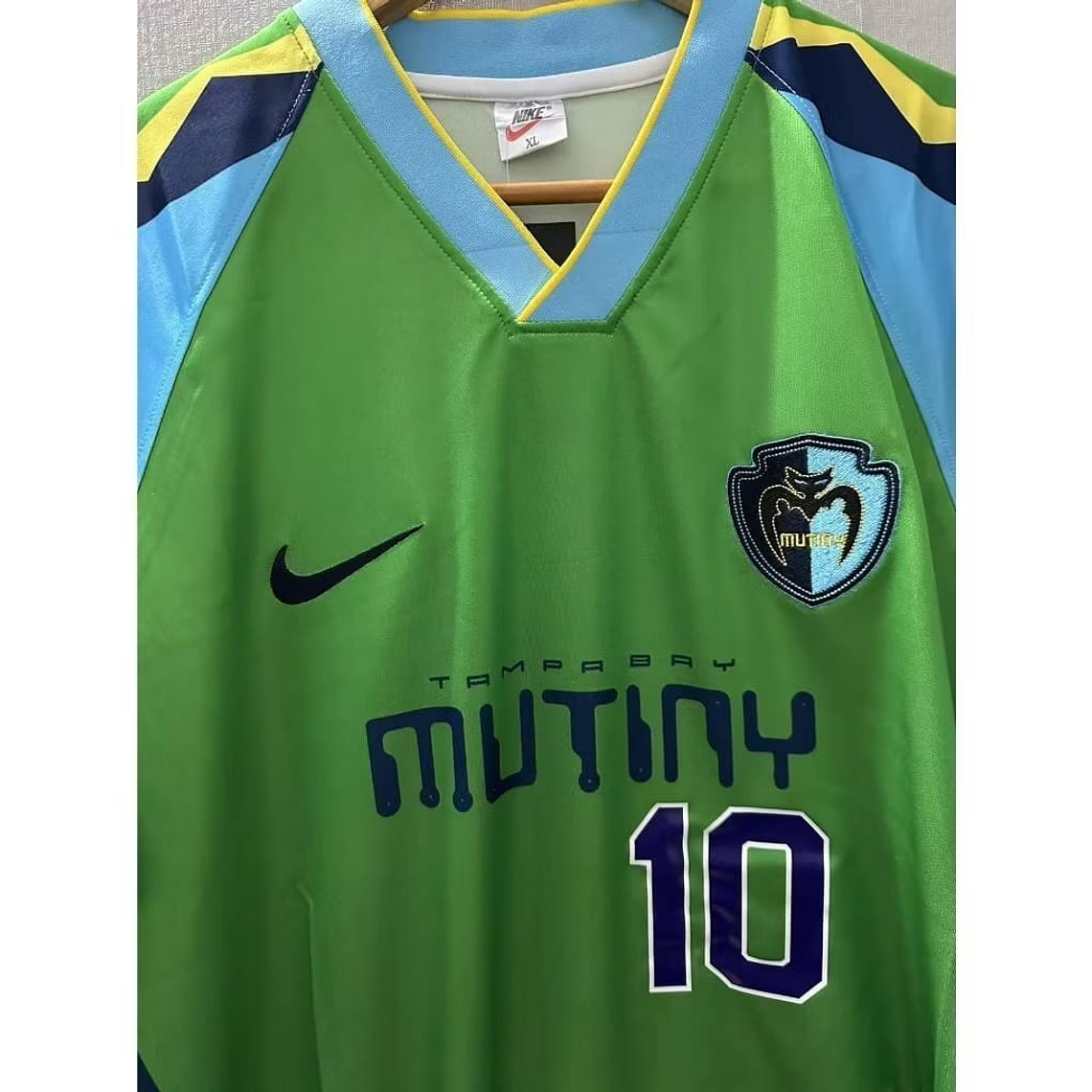 Camiseta Nike Pibe Valderrama Colombiano N°10 Tampa bay Mutiny 3