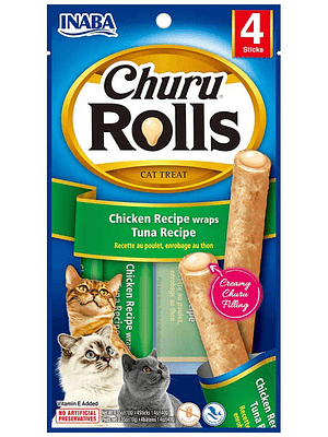 Churu Rolls Cat Tuna X4