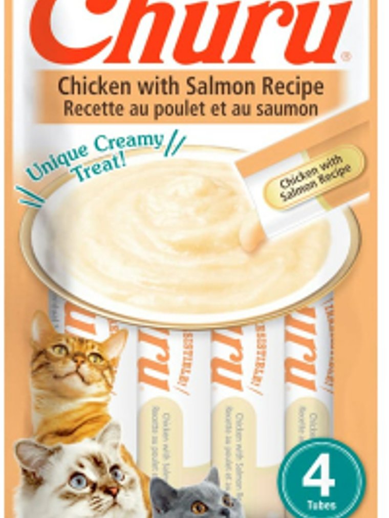 Churu Pollo Con Salmón 1