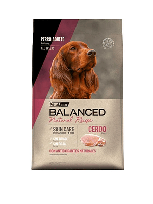 Balanced Natural Recipe Cerdo 15 Kg