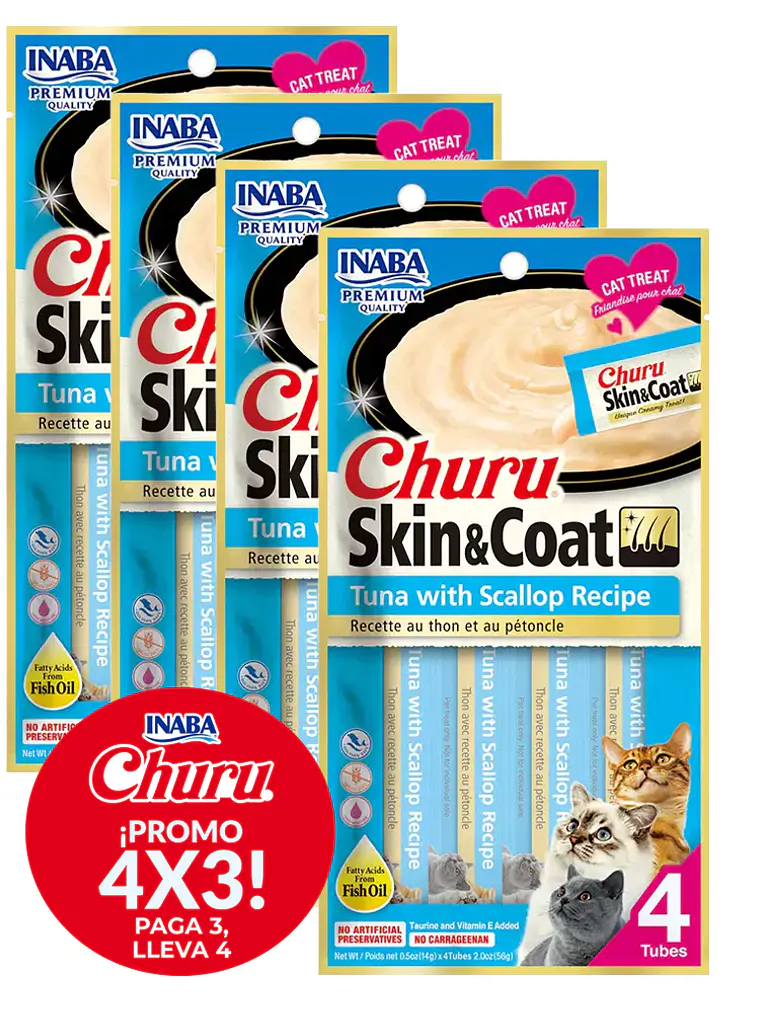 Promo 4x3 Churu Skin Cat Tuna Scallop 1