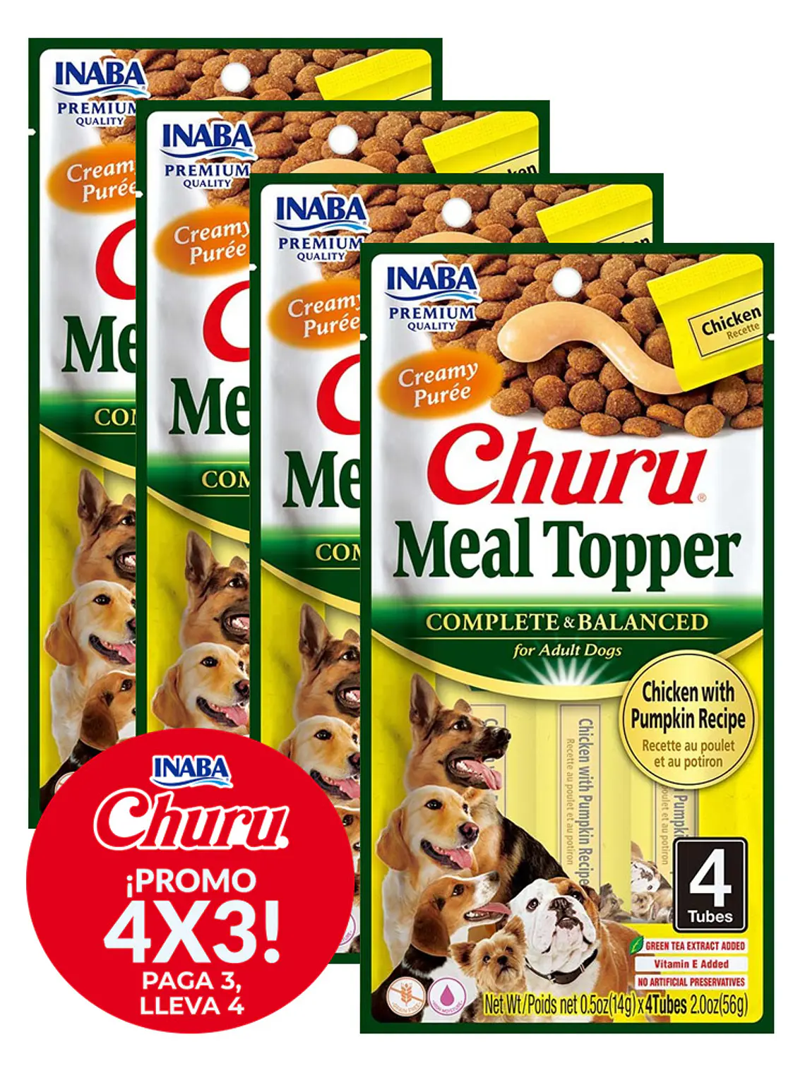 Promo 4x3 CHURU TOP DOG CHICKEN PUMPKIN 1