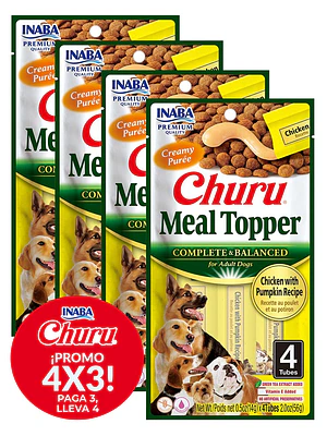 Promo 4x3 CHURU TOP DOG CHICKEN PUMPKIN