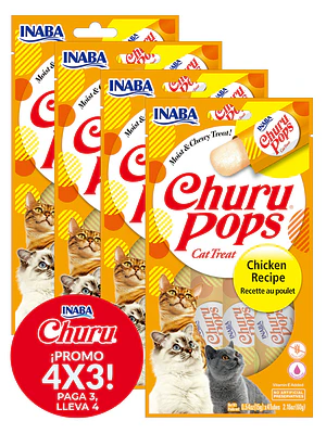 Promo 4x3 CHURU POP CHICKEN