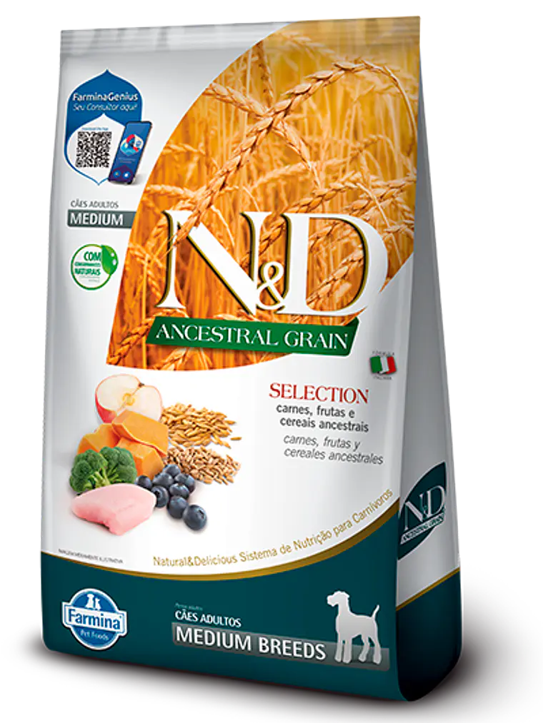 N&D Ancestral Selection Perro Medium 15 kg 1