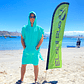 Toalla Poncho Turquesa  - Miniatura 1