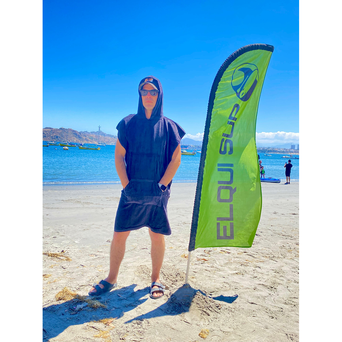 Toalla Poncho Negra  1