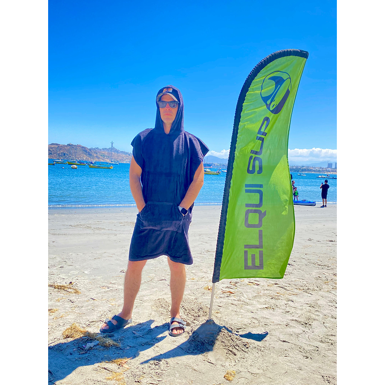 Toalla Poncho Negra  1