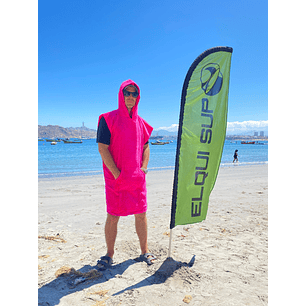 Toalla Poncho Fucsia 