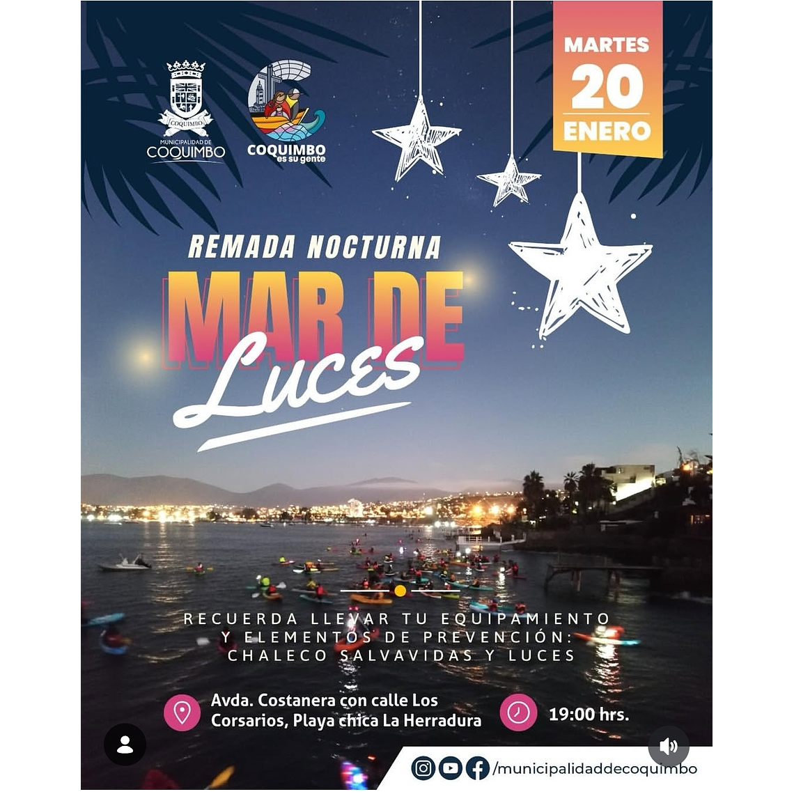 Remada nocturna 20 de Enero  1