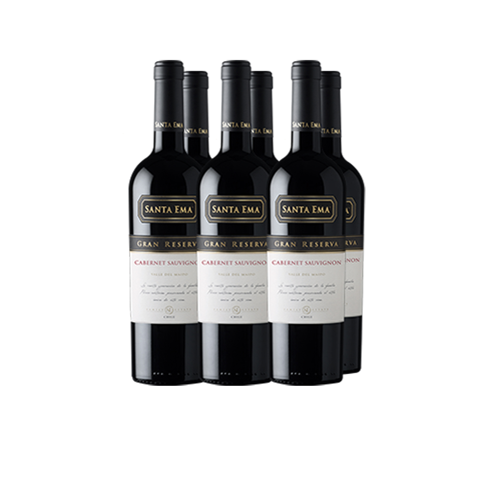 Pack 6 Cabernet Sauvignon Gran Reserva - Viña Santa Ema