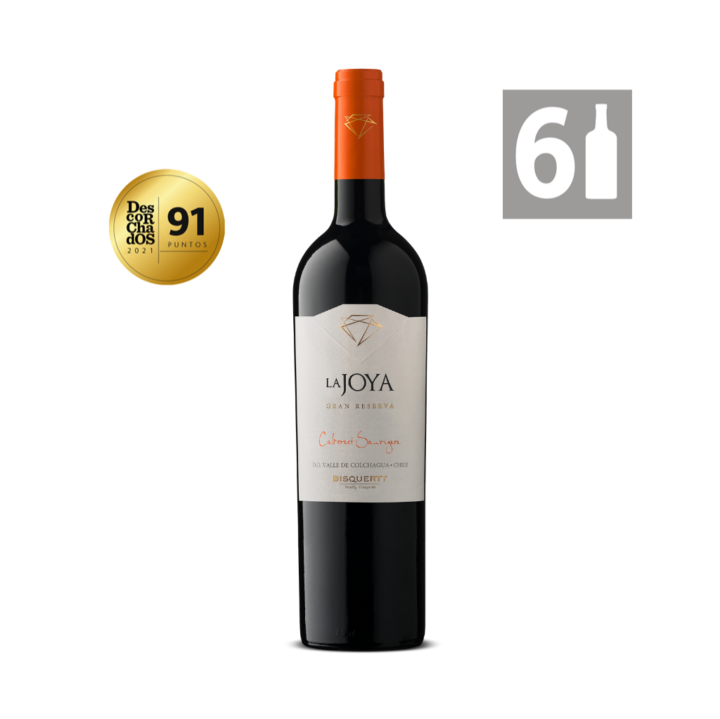 Pack 6 La Joya Cabernet Sauvignon Gran Reserva - Viña Bisquertt