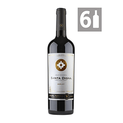 Pack 6 Merlot Gran Reserva Santa Digna - Viña Miguel Torres