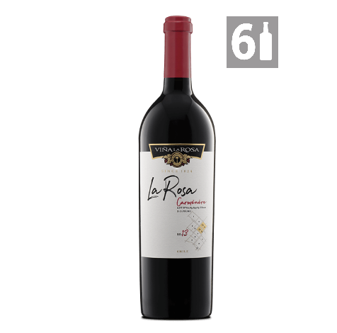 Pack 6 La Rosa Carmenere Premium - Viña La Rosa