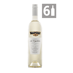 Pack 6 La Capitana Pinot Grigio Reserva - Viña La Rosa