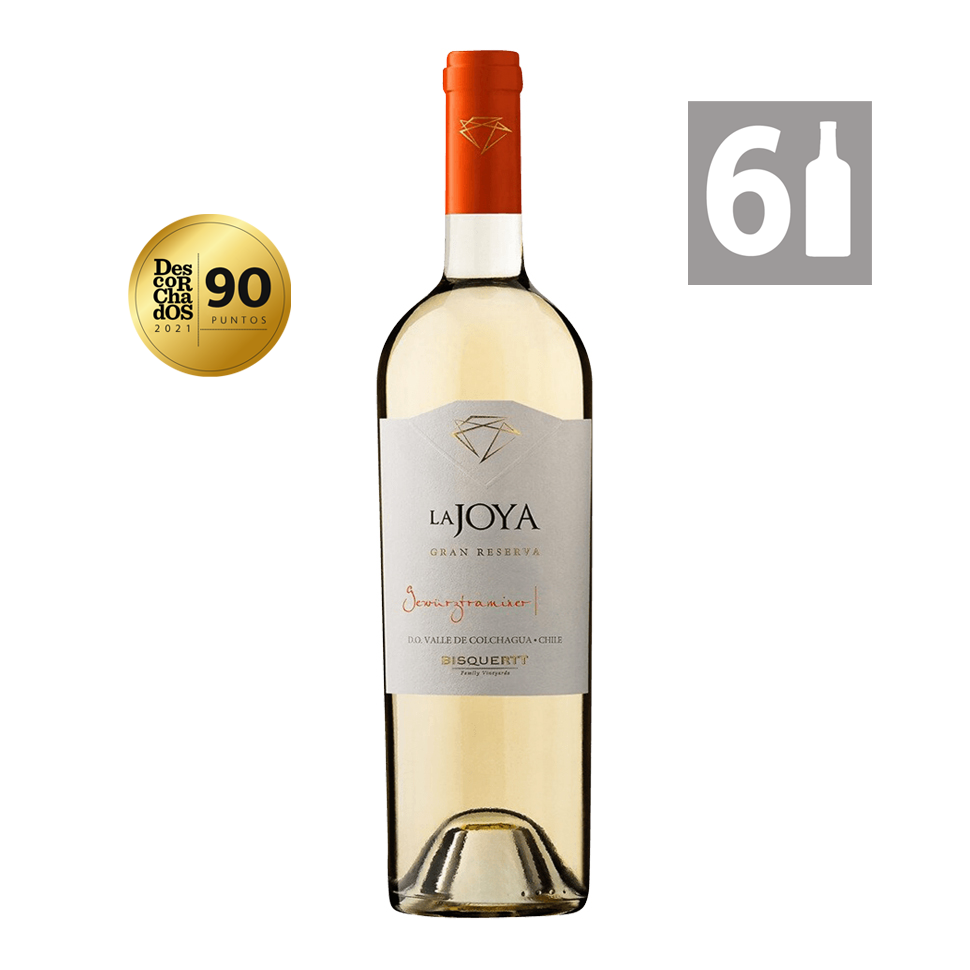 Pack 6 La Joya Gewürztraminer Gran Reserva - Viña Bisquertt