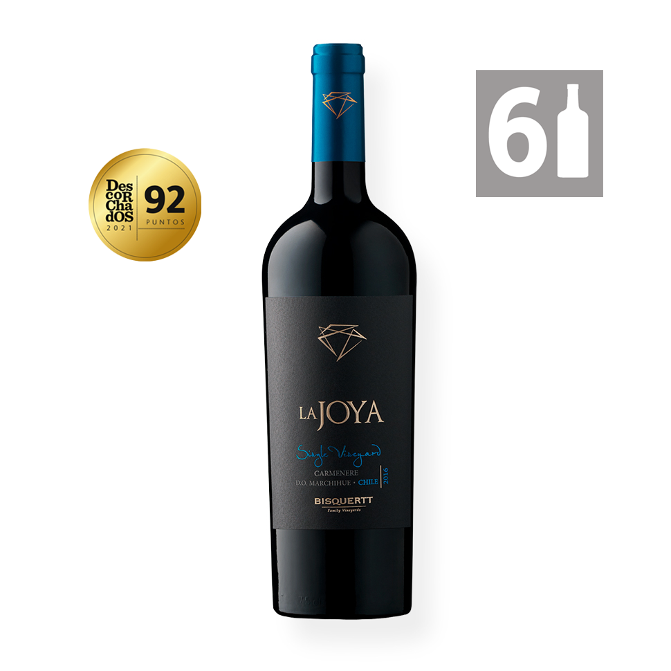 Pack 6 La Joya Single Vineyard Carmenere - Viña Bisquertt