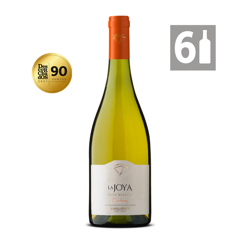 Pack 6 La Joya Chardonnay Gran Reserva - Viña Bisquertt
