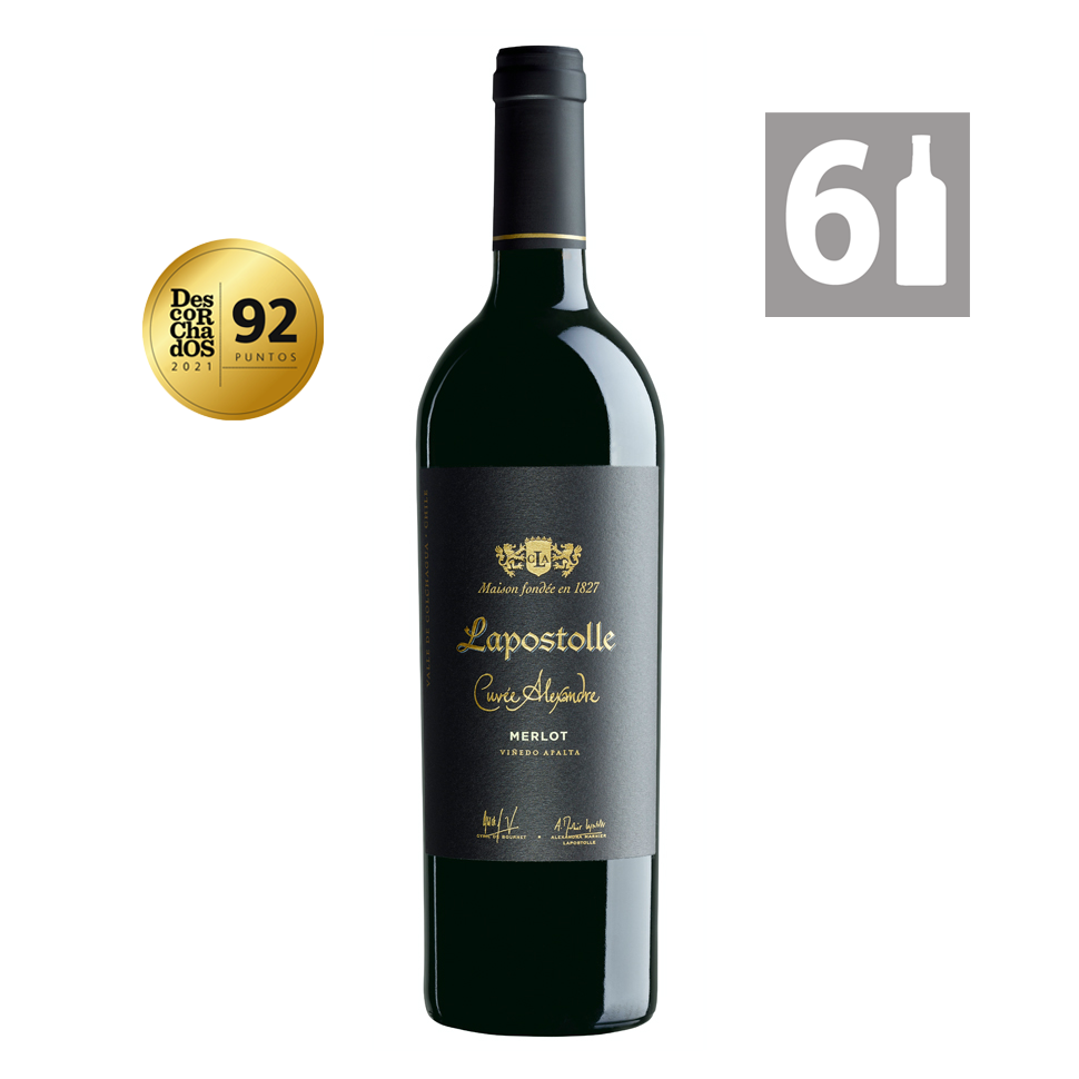 Pack 6 Merlot Cuvee Alexandre Gran Reserva