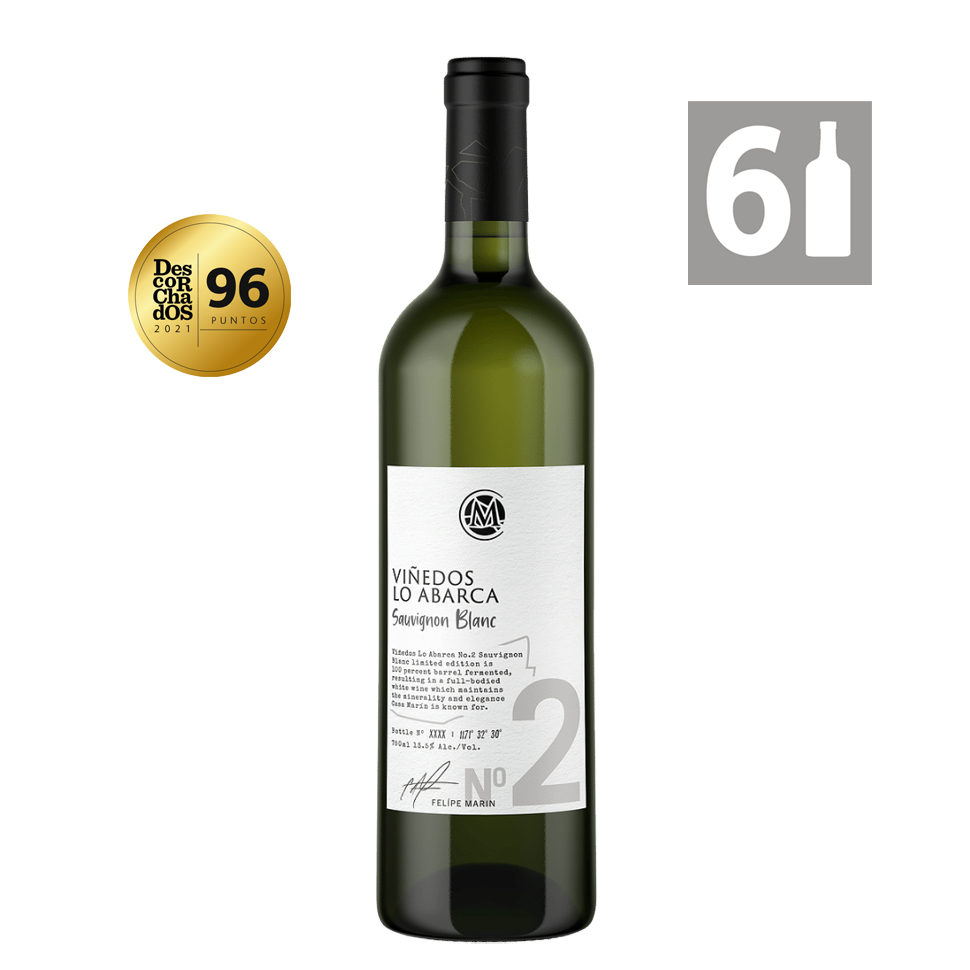 Pack 6 Lo Abarca No. 2 Sauvignon Blanc - Viña Casa Marín