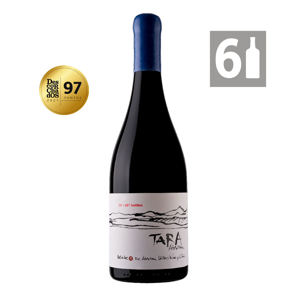 Pack 6 Tara Red Wine 1 Pinot Noir Grandes Vinos