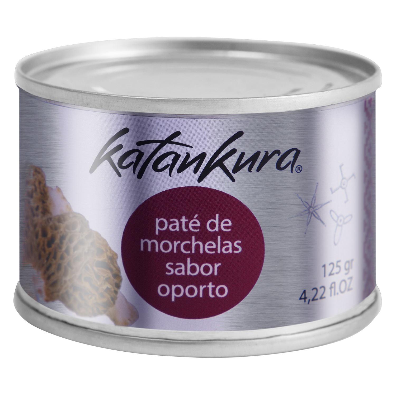 Paté de morchelas con un toque de Oporto 125 gr - Katankura