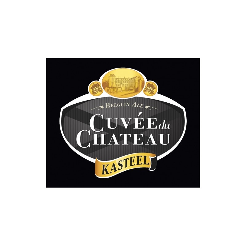 Pack 4 Cerveza + Copón Kasteel Cuvée Du Château 330 ml 