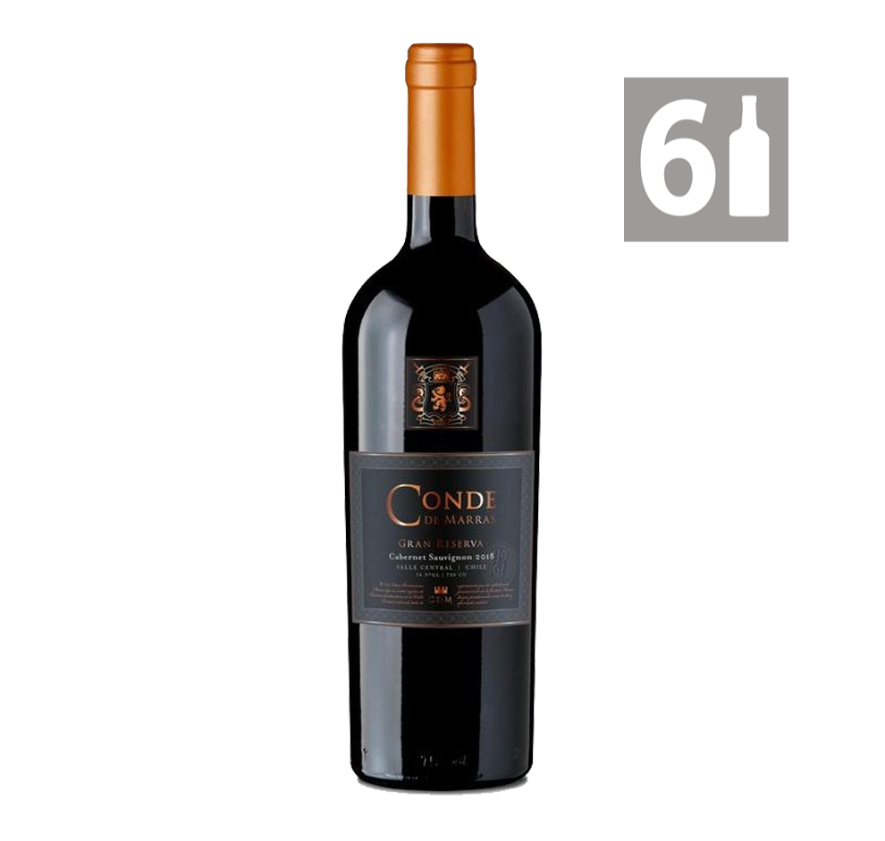 Pack 6 Cabernet Sauvignon Conde de Marrás Gran Reserva - Viña Requingua