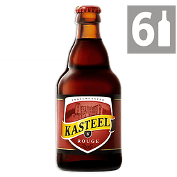 6 Kasteel Rouge 330 ml