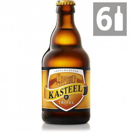 Pack 6 Cerveza Kasteel Tripel 330 ml