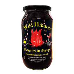 Flores de Hibiscus en Syrup 1.000 grs - Wild Hibiscus