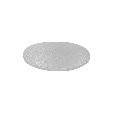 BASE TORTA REDONDA PLATEADA 30 (1) => 1 Unidad/es