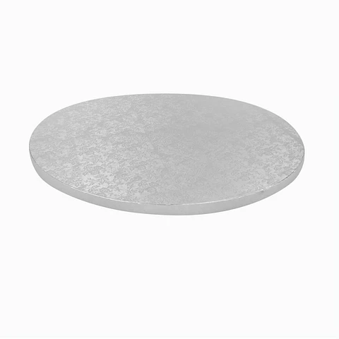 BASE TORTA REDONDA PLATEADO 40 (1) => 1 Unidad/es