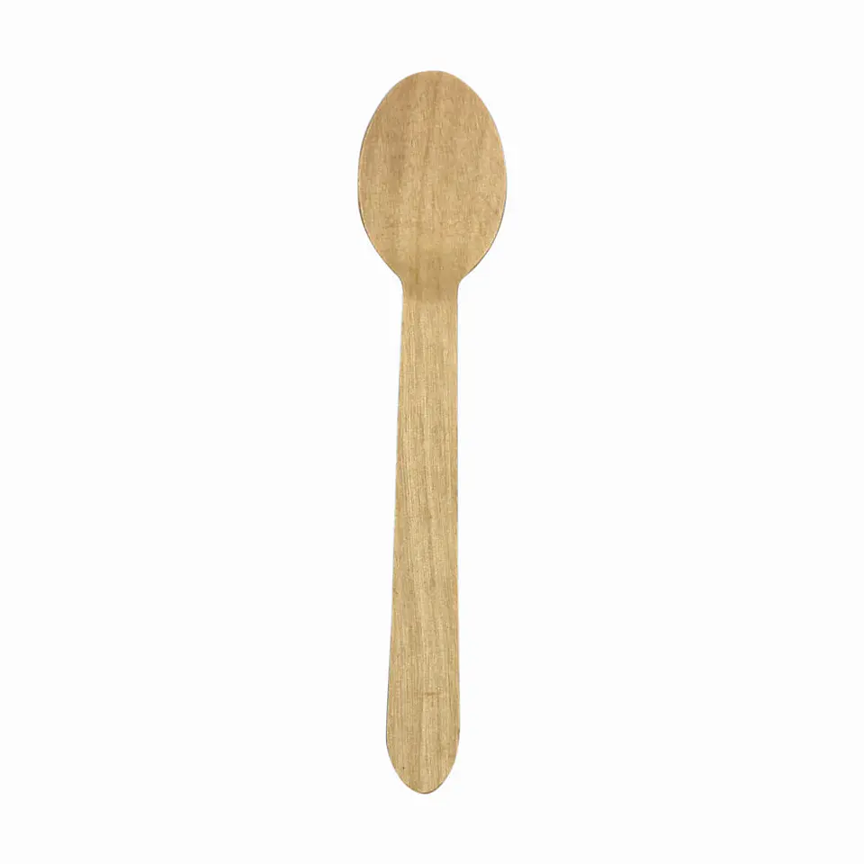 CUCHARA SOPA MADERA 15,5 (100) => 100 Unidad/es 1