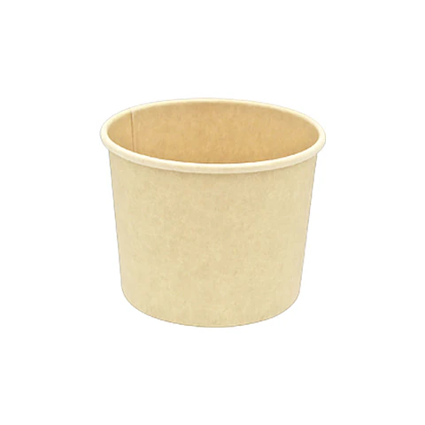 POTE HELADO PAPEL BEIGE-PLA 08 => 10 Unidad/es