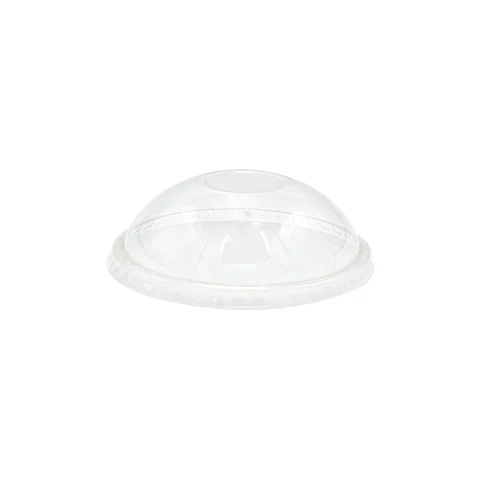 TAPA DOMO PET POTE HELADO PAPEL BEIGE-PLA 08 => 50 Unidad/es
