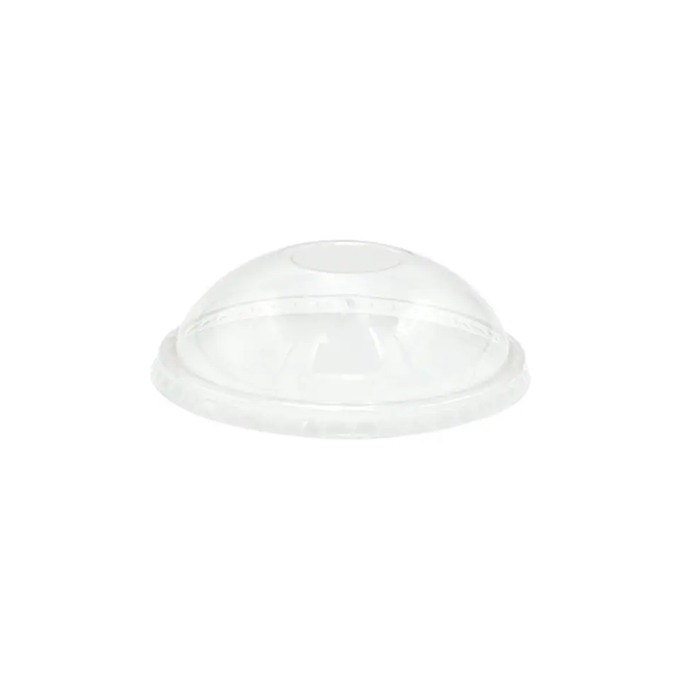 TAPA DOMO PET POTE HELADO PAPEL BEIGE-PLA 08 => 50 Unidad/es 1