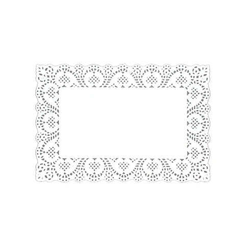 BLONDA RECTANGULAR #15 => 10 Unidad/es