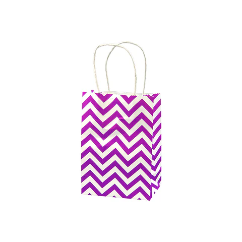 BOLSA PAPEL MANILLA 21X27 OLAS => 1 Unidad/es