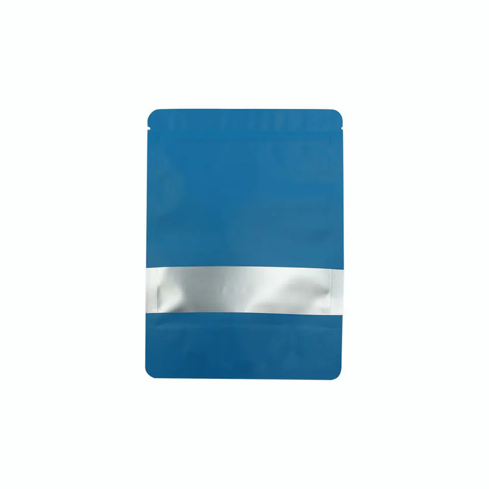 BOLSA ZIPPER VENTANA ALUM AZUL 09X13+3 => 10 Unidad/es 1