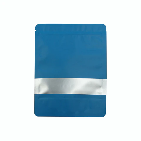 BOLSA ZIPPER VENTANA ALUM AZUL 14X20+3 => 10 Unidad/es