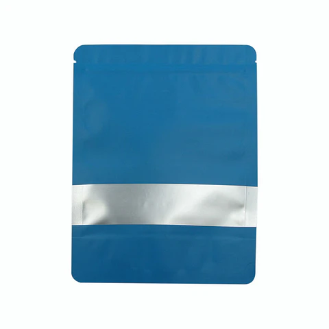 BOLSA ZIPPER VENTANA ALUM AZUL 16X24+4 => 10 Unidad/es