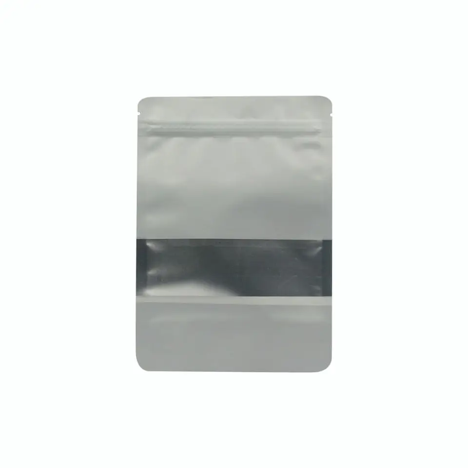 BOLSA ZIPPER VENTANA ALUM BLANCO 09X13+3 => 10 Unidad/es 1